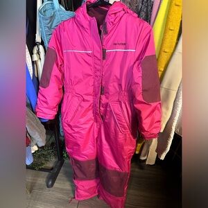 Pink Platinum girl snow suit